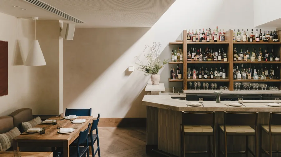 The light-filled interiors of the dining room at The White Horse in Sydney's Surry Hills