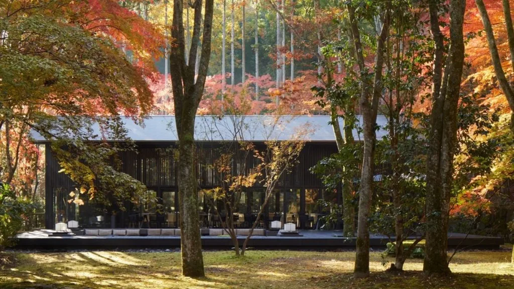 Aman Kyoto, Japan Living Pavilion Exterior