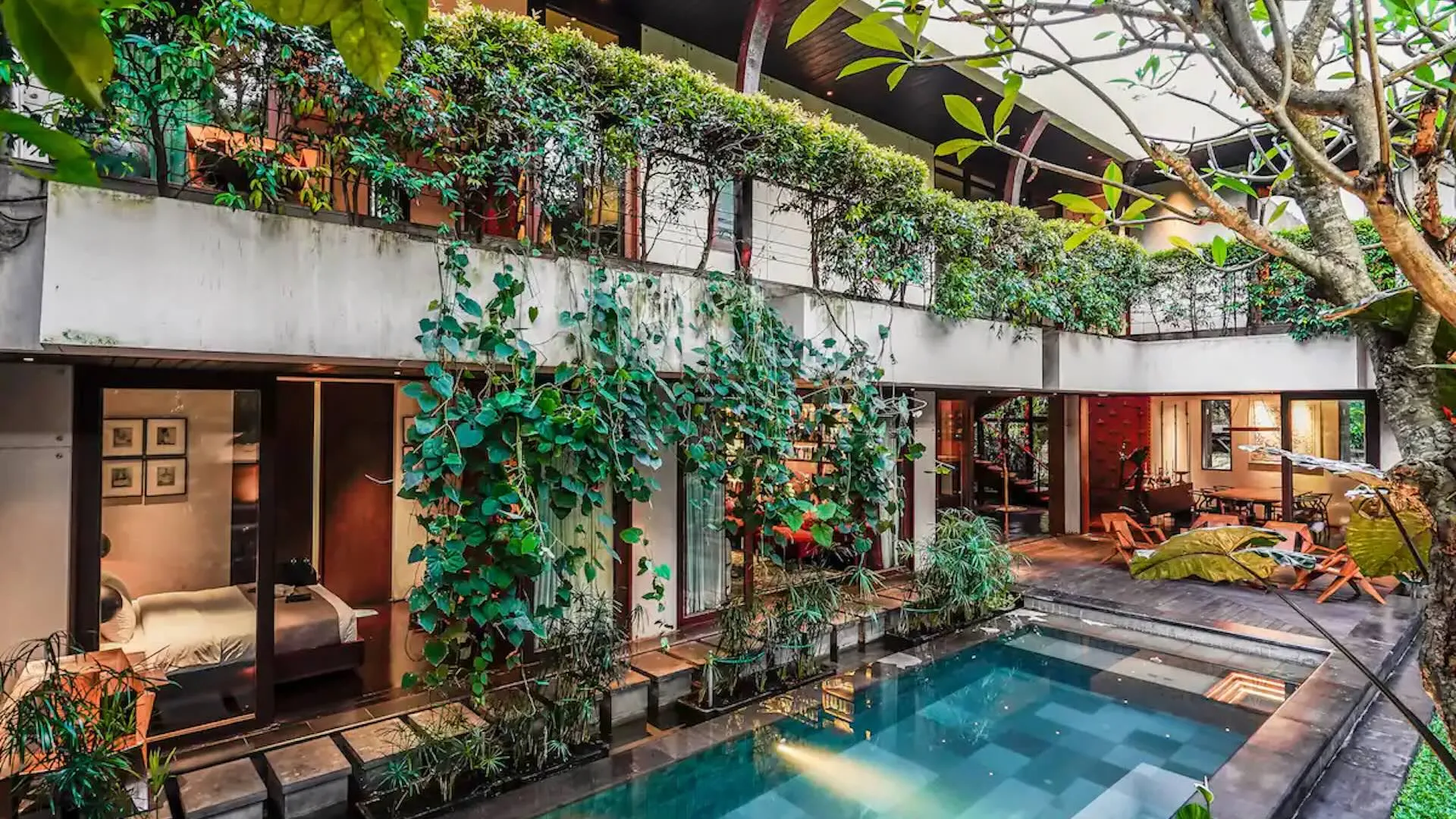 This Bali Airbnb is a Modern family villa 200 metres from Sanur beach