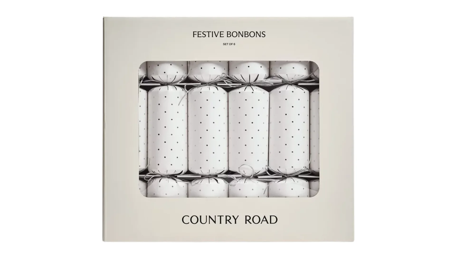 Country Road Merry Bonbons Set Of 6 offers various gifts inside, and will look exquisite on any tablescape.