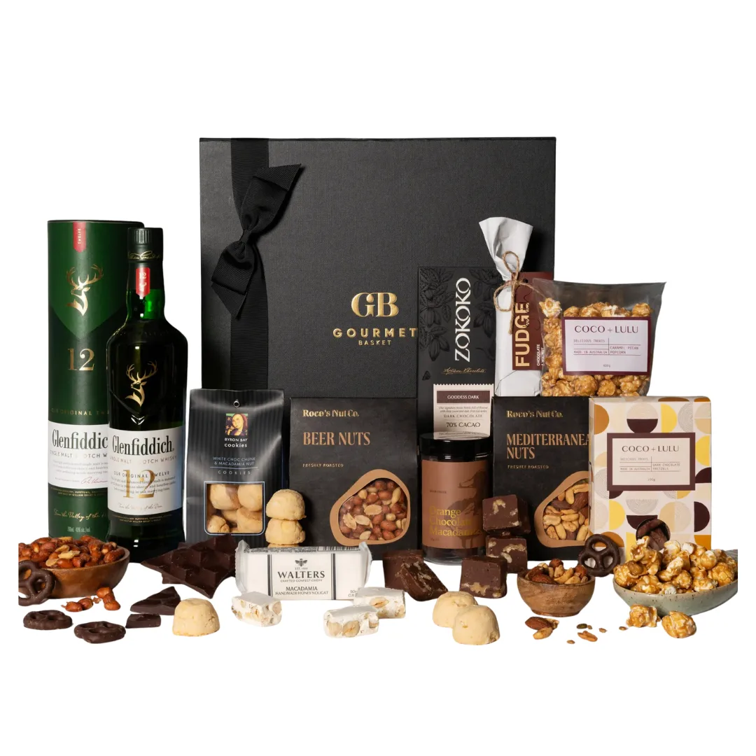 Premium Whisky and Gourmet Hamper