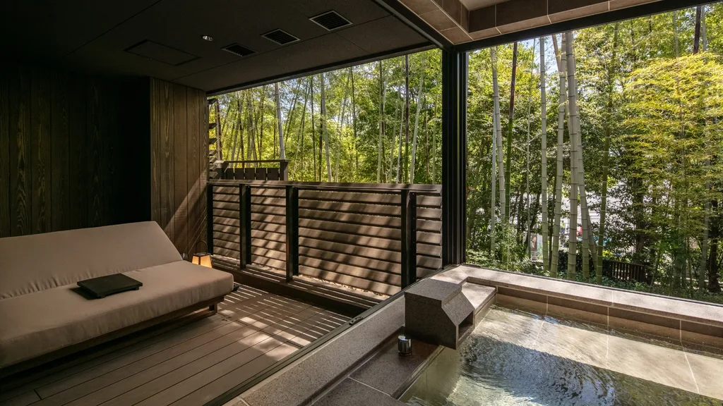 Onsen at Fufu Nara hotel