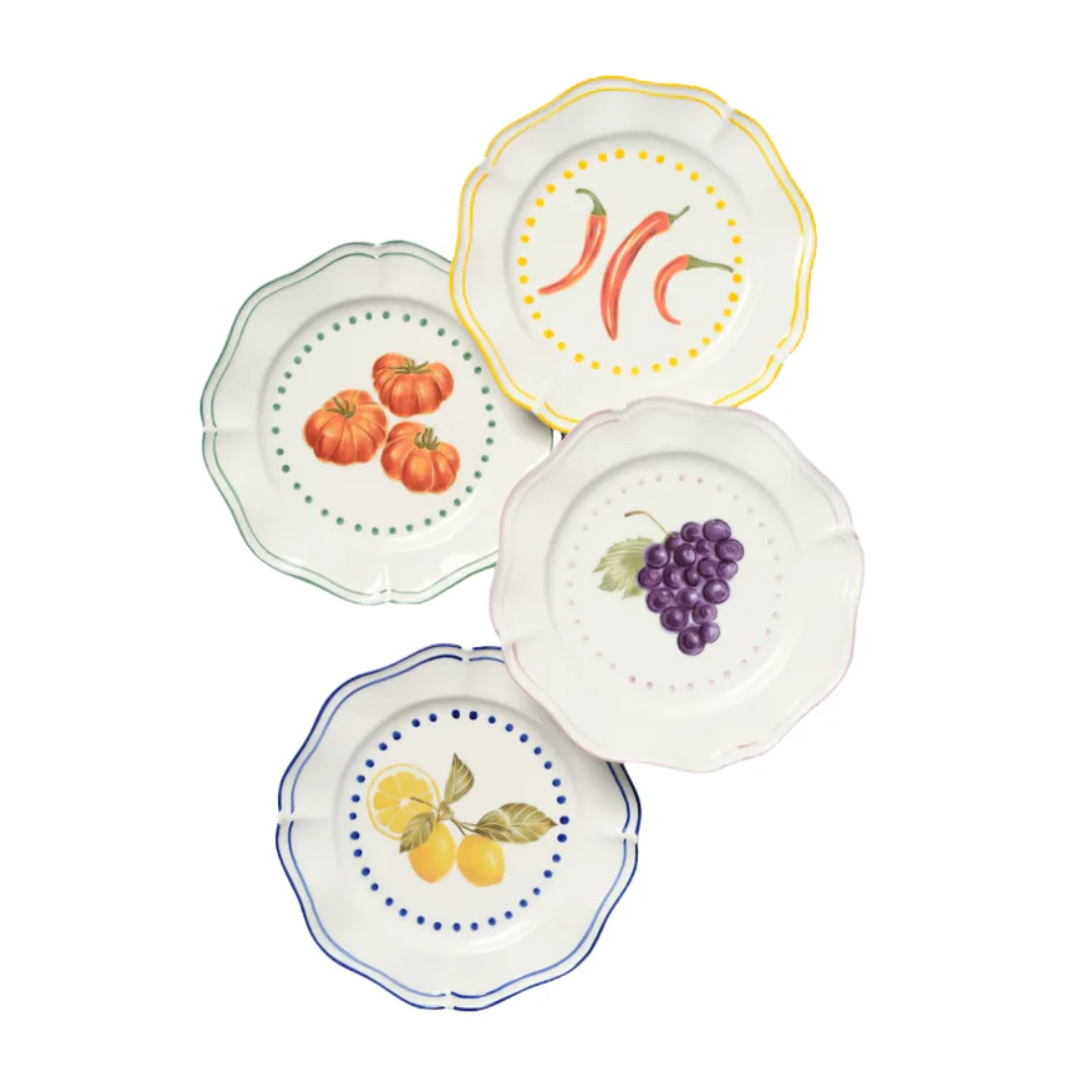 Capri 2.0 Mixed Dinner Plates