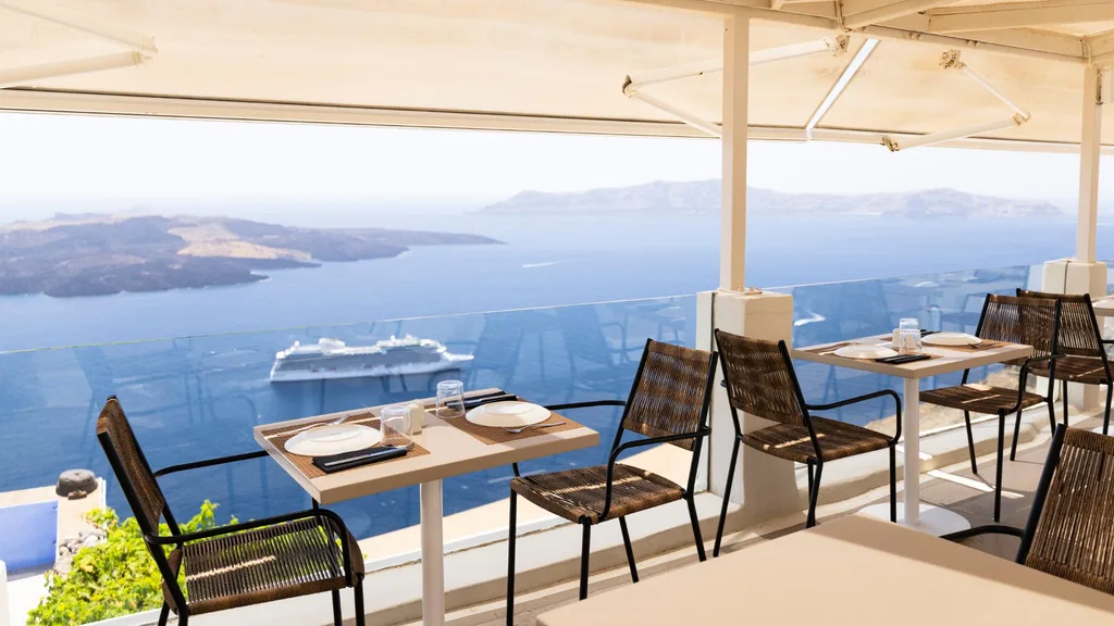 Oceania Allura Vista Santorini Greece