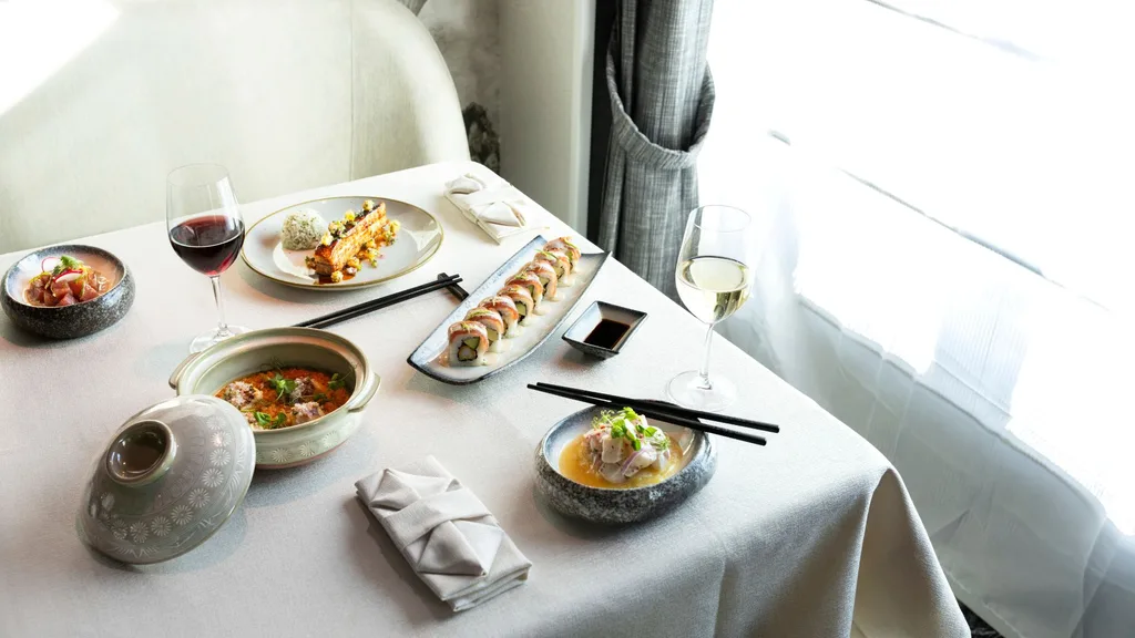 Oceania Cruises Red Ginger Nikkei Cuisine