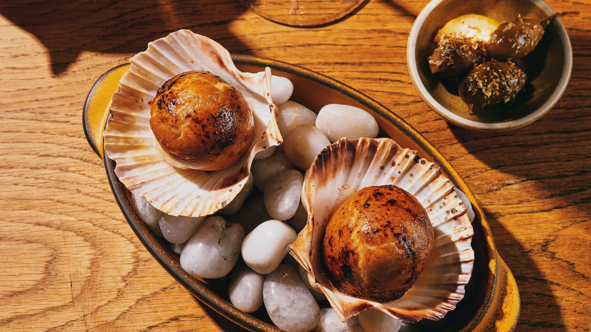 A scallop dish at new Sydney restaurant Watermans