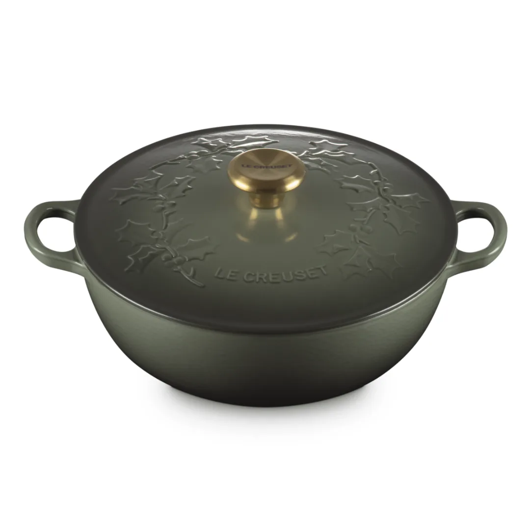 Cast Iron Holly Chef's Pan