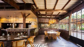 The Woodshed dining room