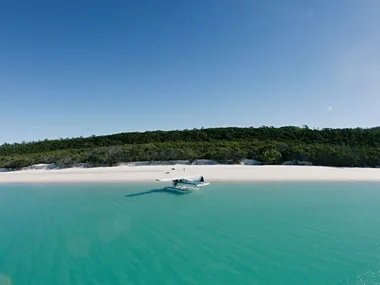 Hamilton Island reef and beach explorer seaplane