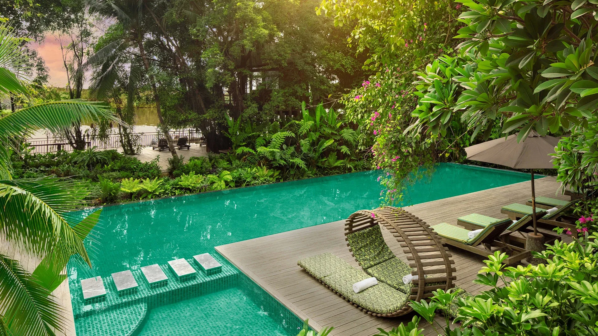 An Lam Retreats Saigon River in Ho Chi Minh City, Vietnam