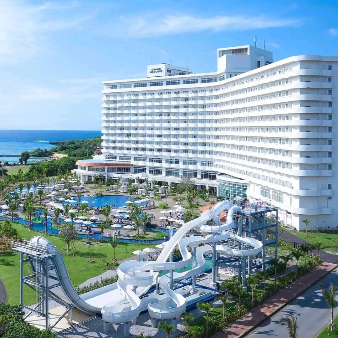 Grand Mercure Okinawa Cape Zanpa Resort, Okinawa Seaside Serenity with Three Pools, Water Slides & Open-Air Onsen Experience