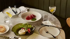 A spread of beautiful dishes at NSW restaurant Bistro Livi