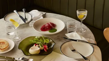 A spread of beautiful dishes at NSW restaurant Bistro Livi