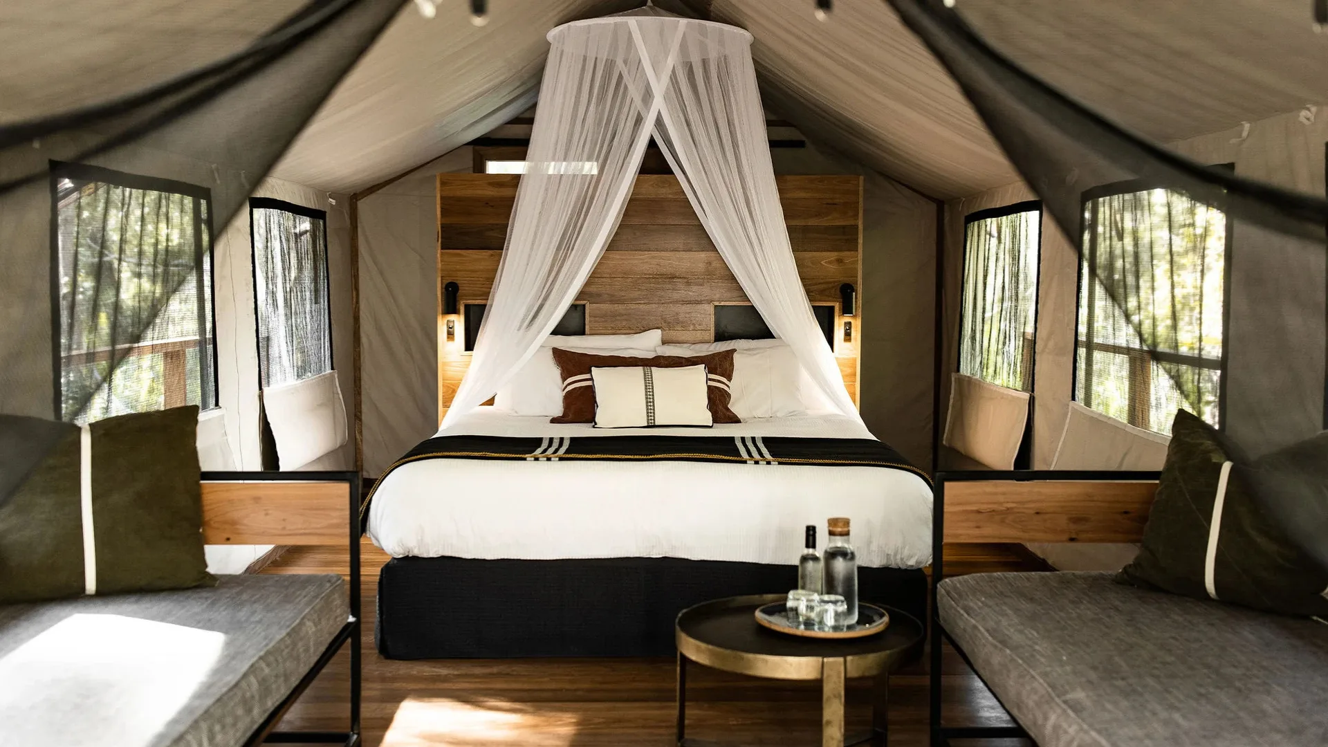 Paperbark Camp, a romantic getaway in NSW