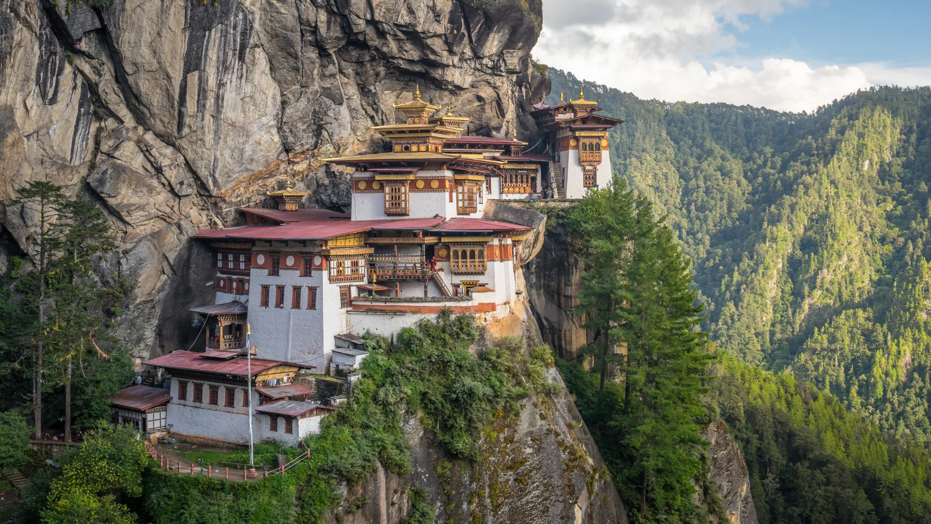Bhutan buildings Tiger nest monastery