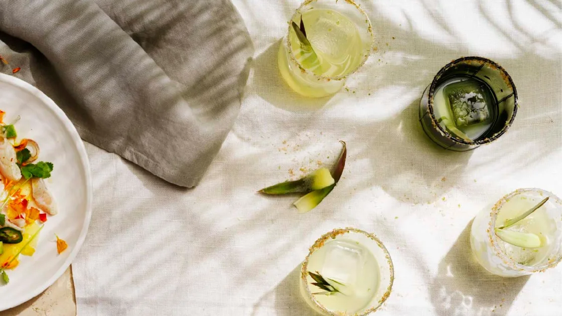Pineapple Spicy Margarita recipe - Gourmet Traveller