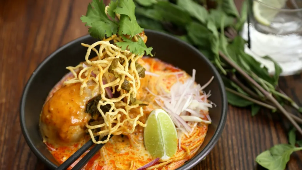 Thai curry noodle recipe