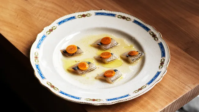 A fish dish at Thelma