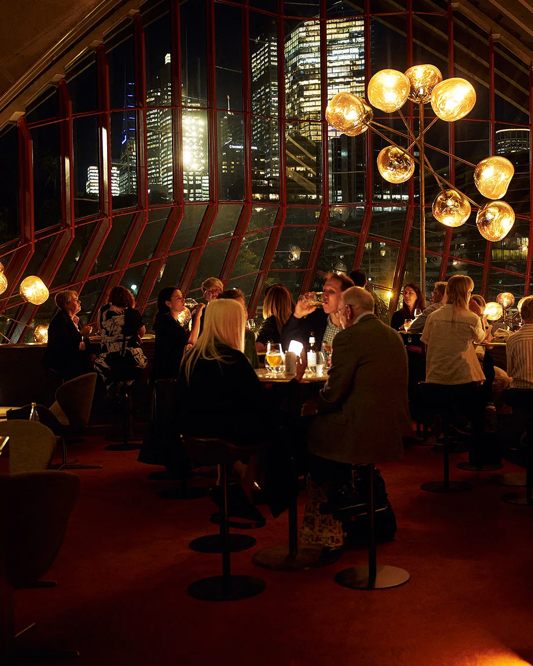 Dine beneath the sails of Sydney Harbour at Bennelong. 