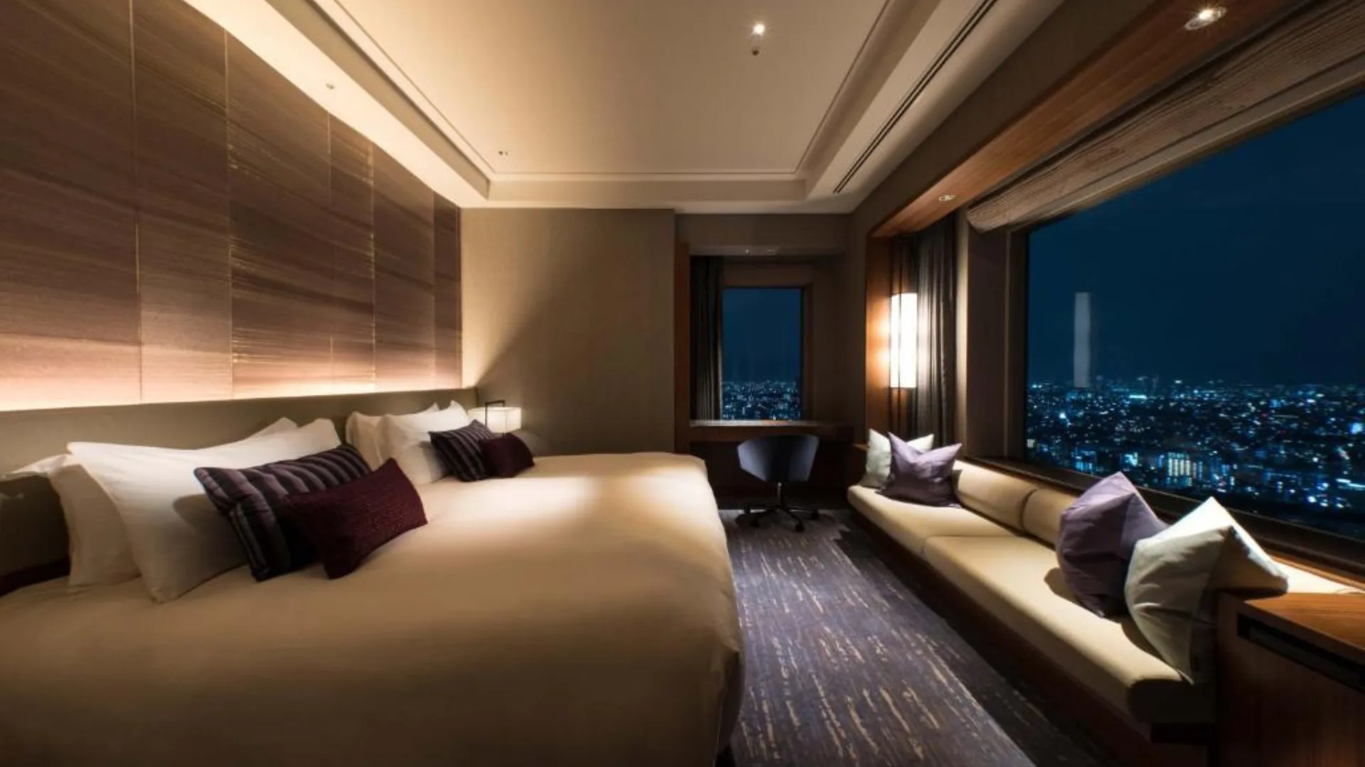 Panoramic city views abound at Cerulean Tower Tokyu Hotel