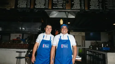 El Vilsito chefs L-César Reyes and R-Abel Rodriguez