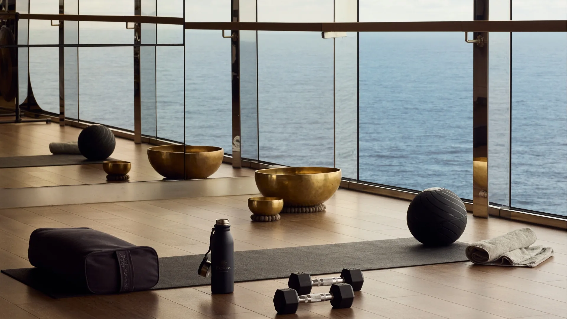 Explora's fitness centre.