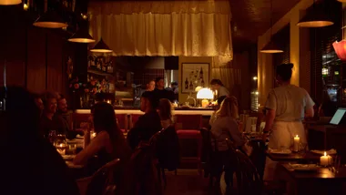 South Yarra's new Italian restaurant and bar buzzes with warmth and activity