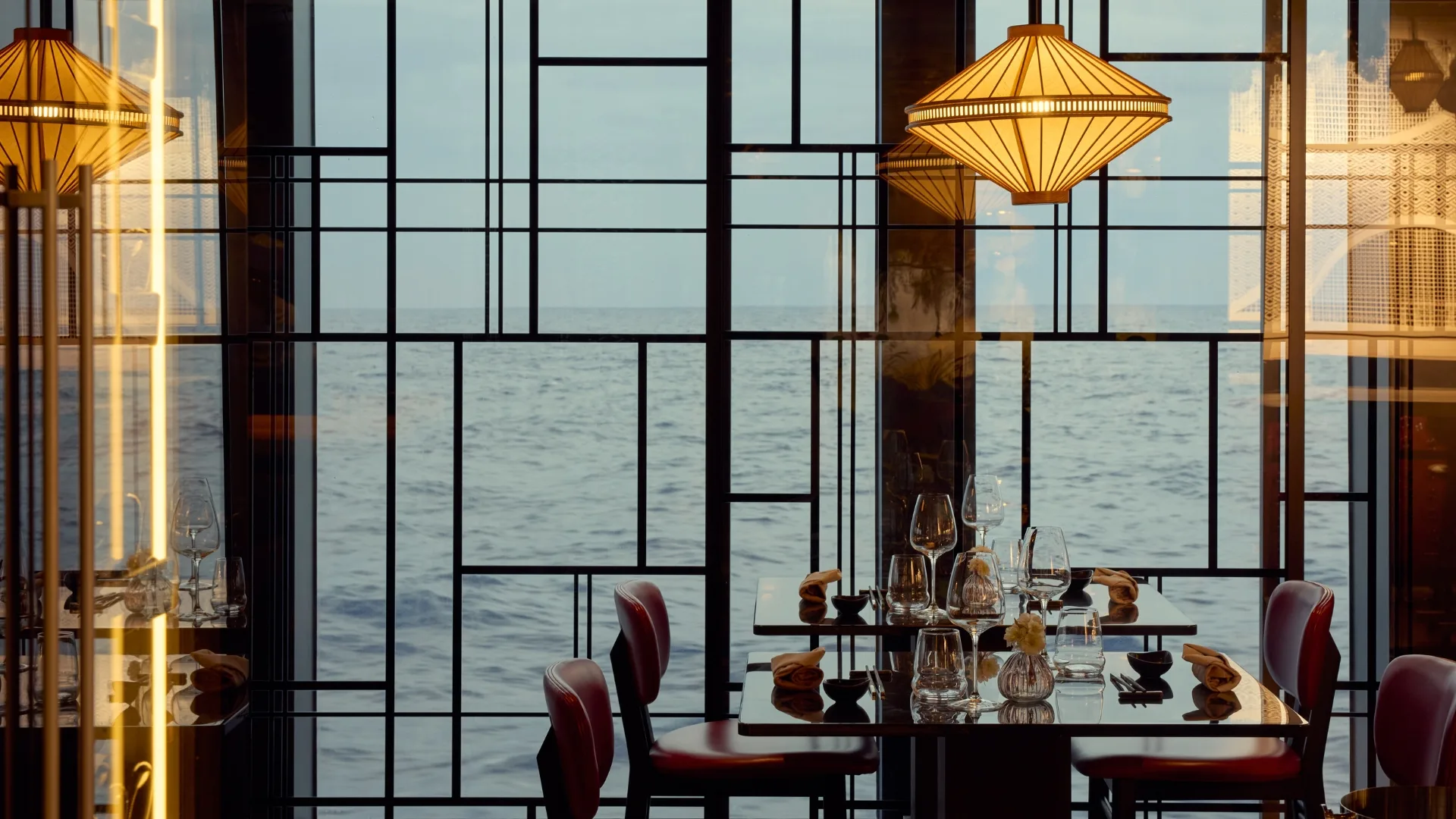 Sakura is one of the many dining options aboard Explora I.