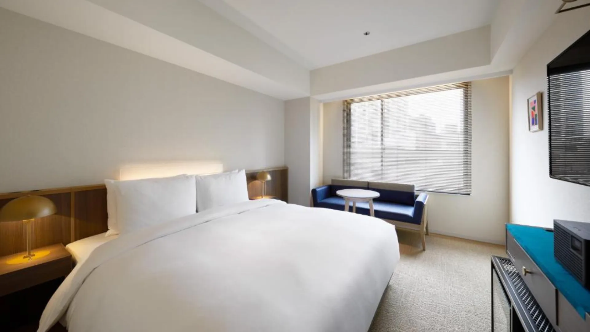Spacious rooms and plush bedding at Nohga Hotel Akihabara