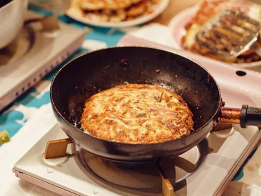 Osaka Okonomiyaki Cooking Experience with locals on Airbnb