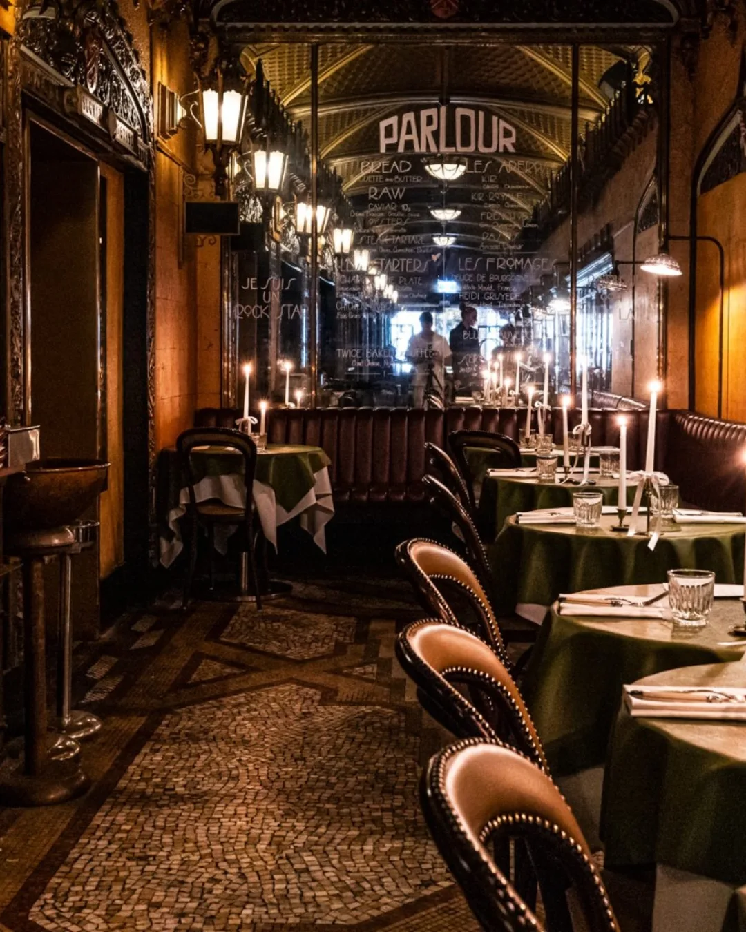 Parlour at QT is characterised by Art Deco architecture and interiors
