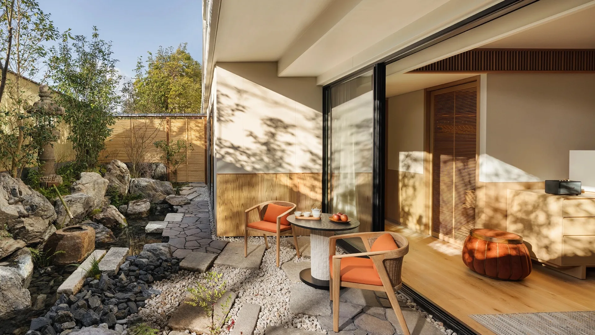 Japan's first outpost of the Six Senses brand includes a private garden