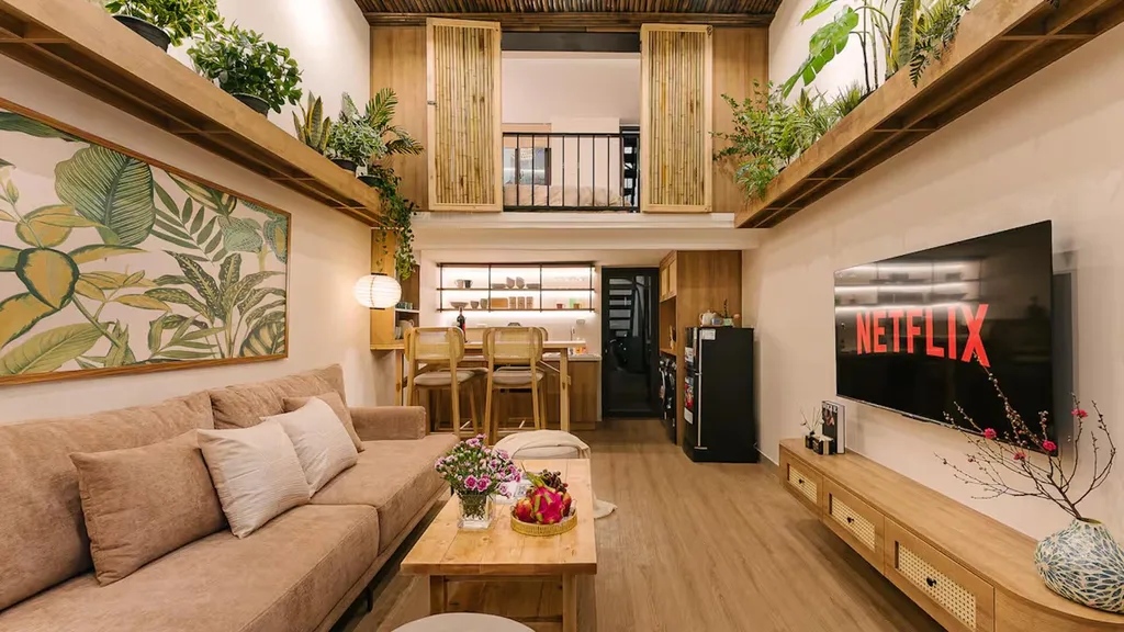 Hanoi, Vietnam Airbnb in the centre of the Old Quarter.