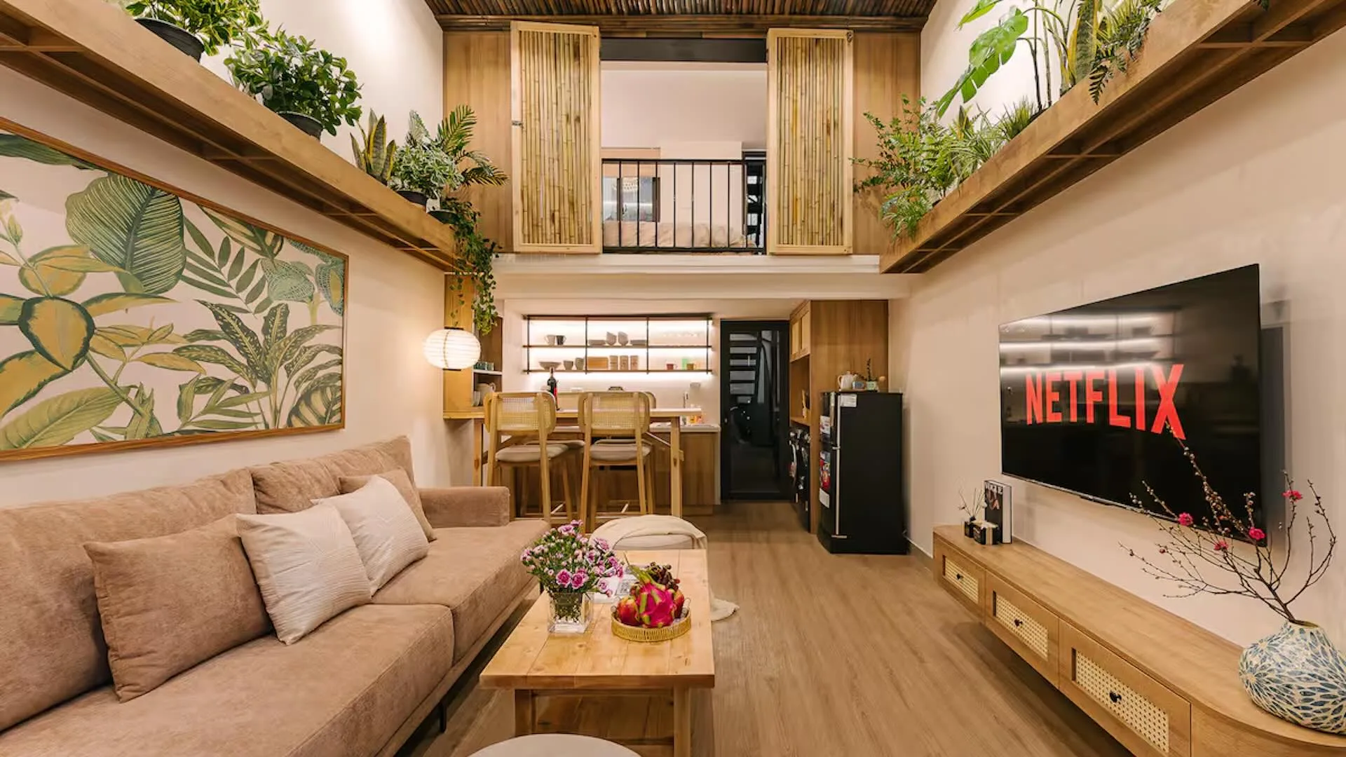 Hanoi, Vietnam Airbnb in the centre of the Old Quarter.