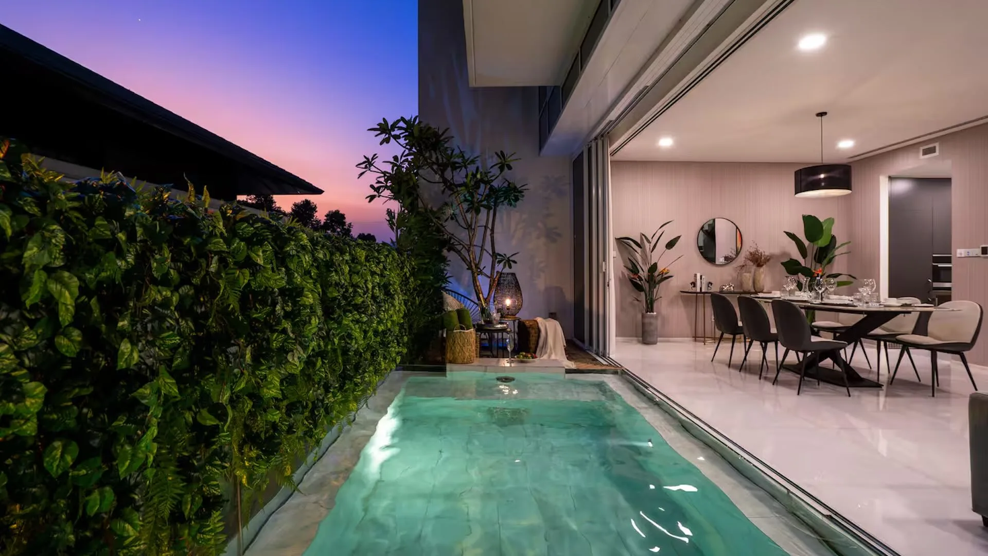 Vietnam Airbnb: this two bedroom apartment with a private pool is an elegant retreat in Ho Chi Minh's District Three.