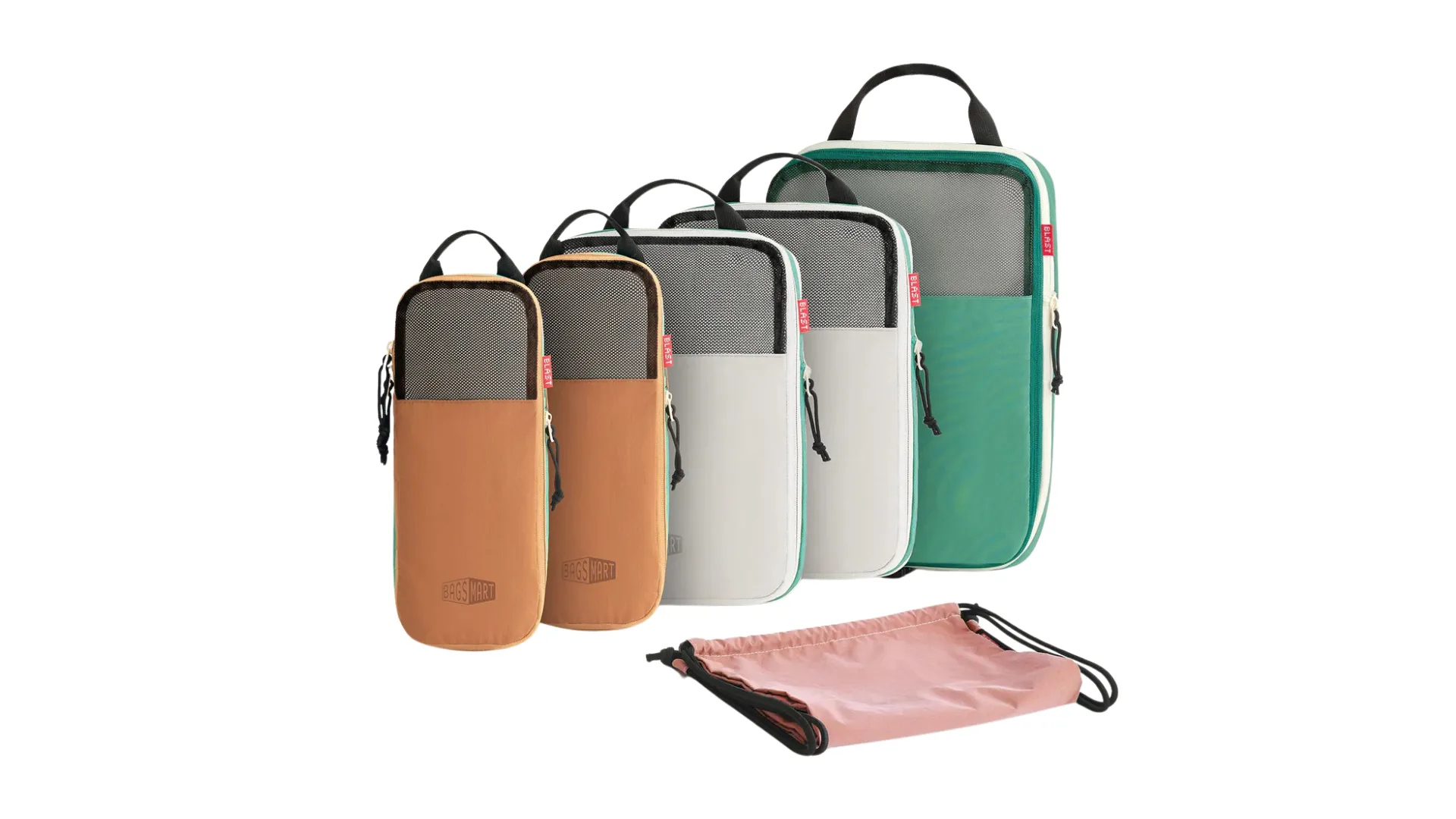 Bagsmart Blast Travel Packing Cubes
