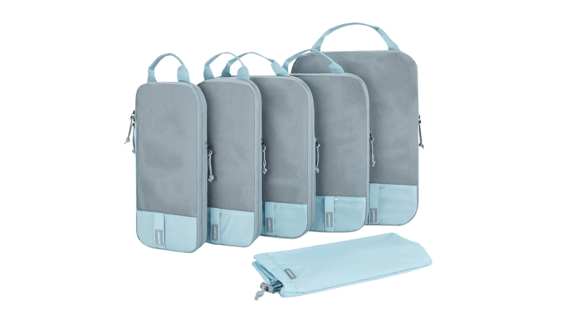 Bagsmart 6PCS Compression Packing Cubes