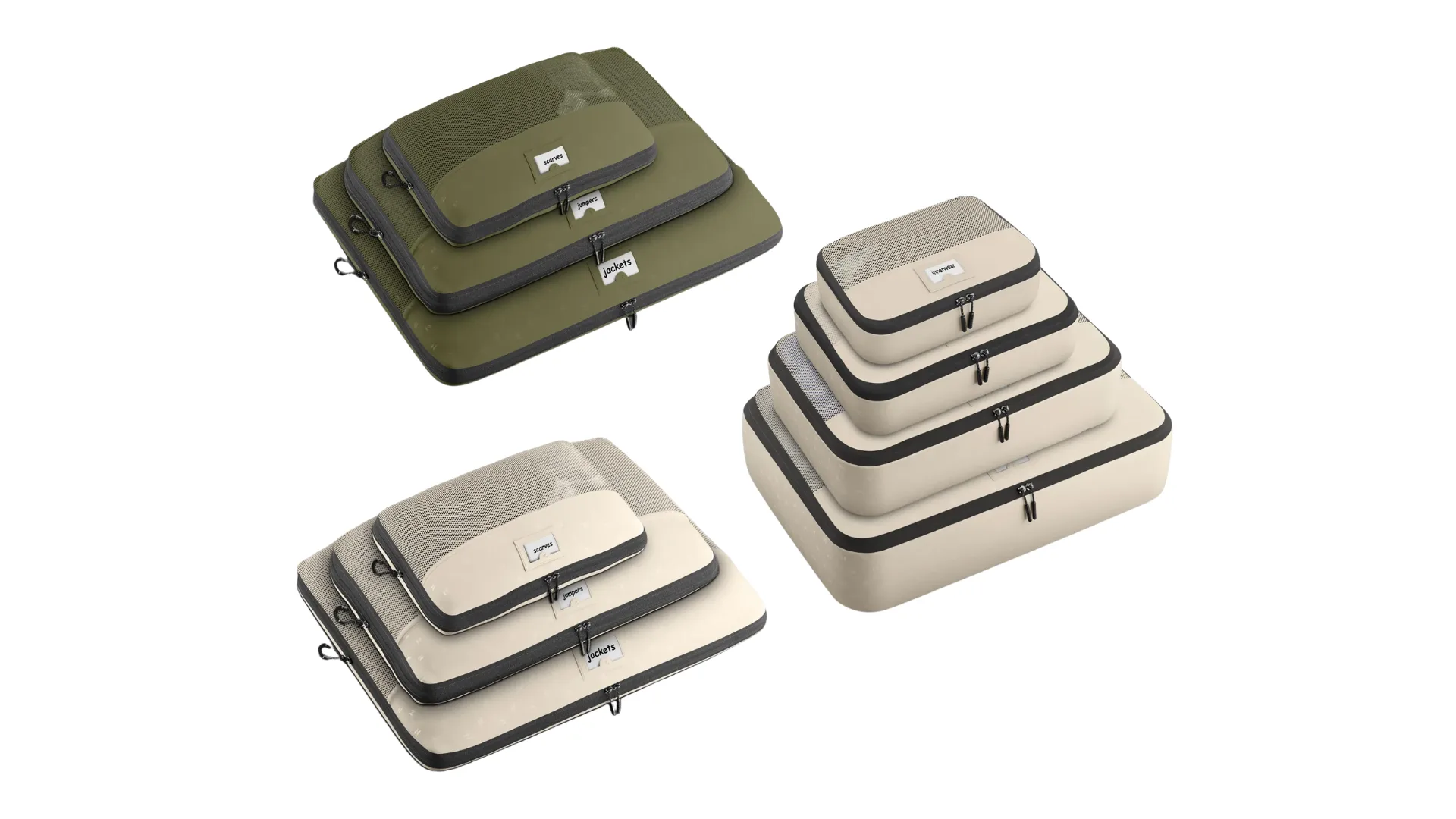 Zoomlite The Large Suitcase Packing Set