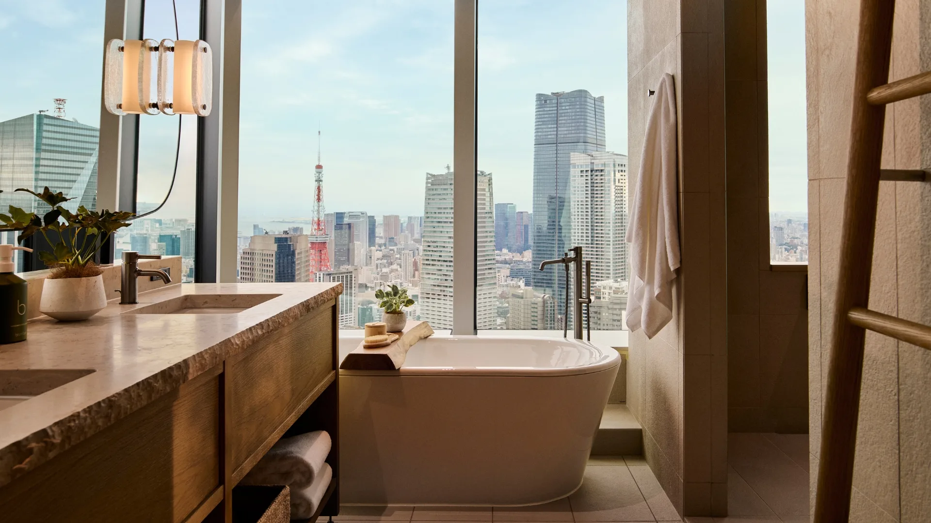 The Panoramic Tower Suite at 1 Hotel Tokyo