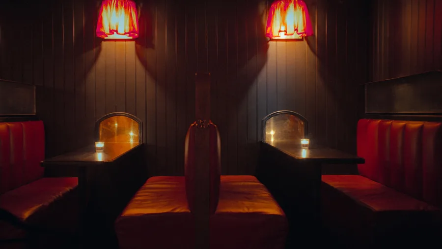 Moody interiors at Bar Bridge, the latest Martini Bar from the MUCHO group in Sydney's CBD
