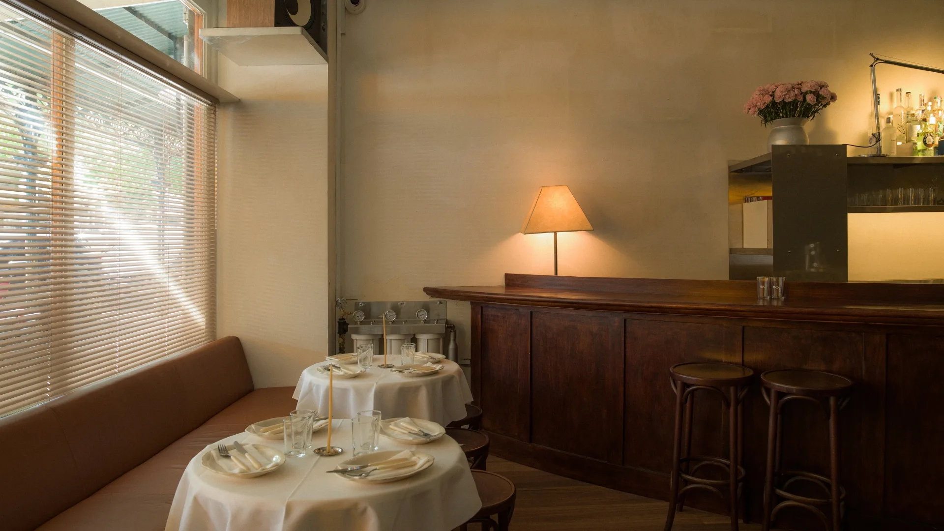 The charming interiors of Bar Carnation