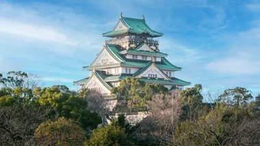 Osaka Castle in Morning