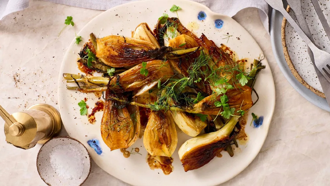 Stephanie Alexander's fennel with vinegar and honey recipe - Gourmet Traveller