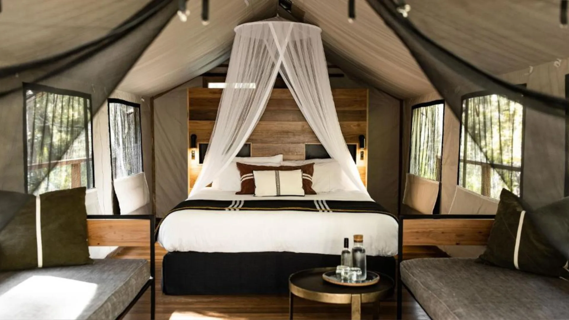 Paperbark Camp in beautiful Jervis Bay