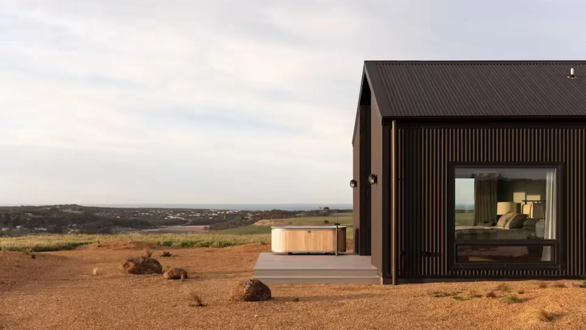 Luxury Great Ocean Road Couples Retreat Airbnb in Victoria at Port Farm