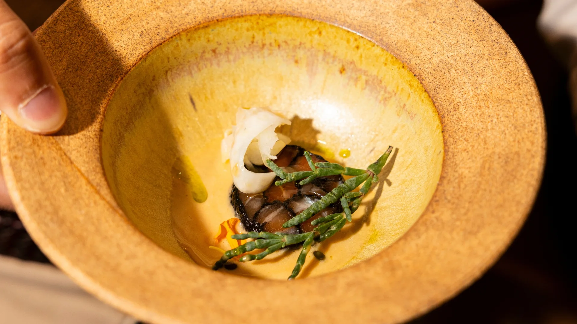 Native ingredients star at the on-site restaurant and bar