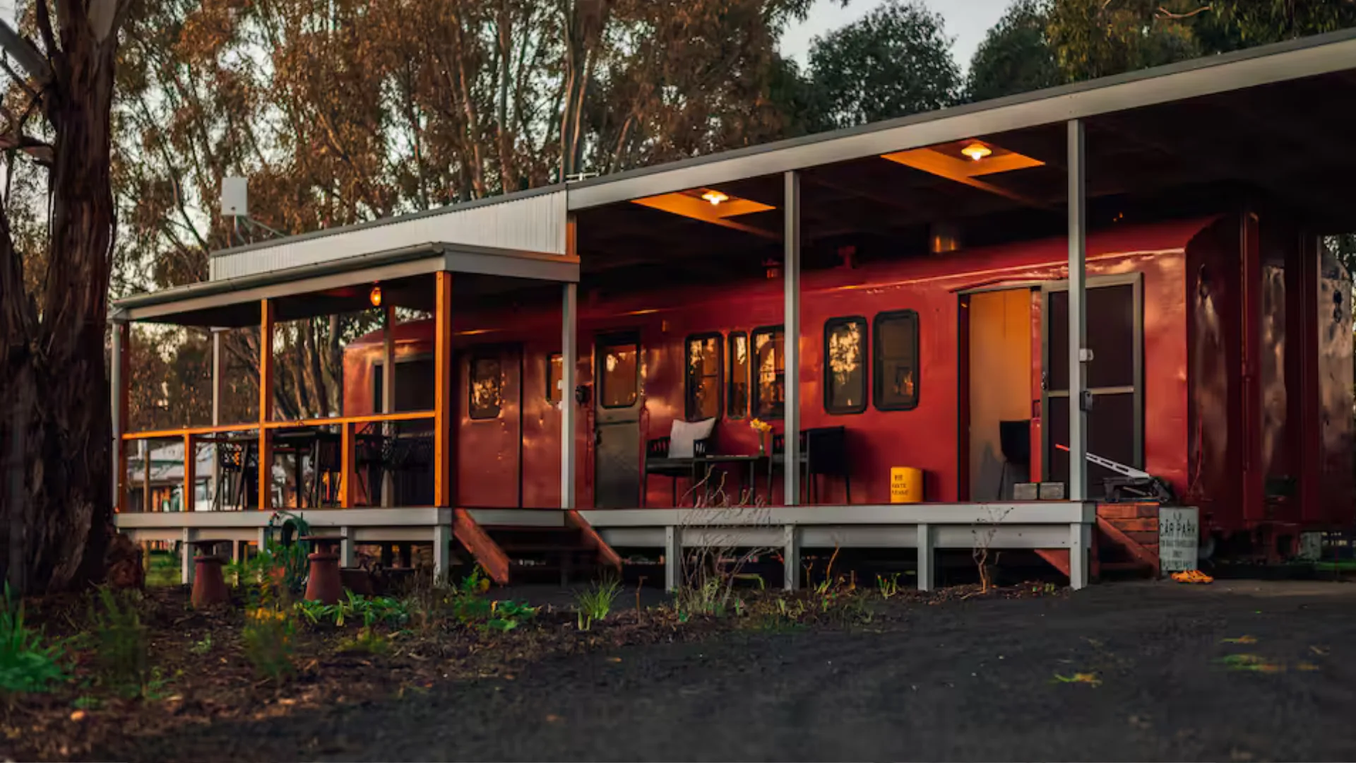 Unique railway retreat in Avenel