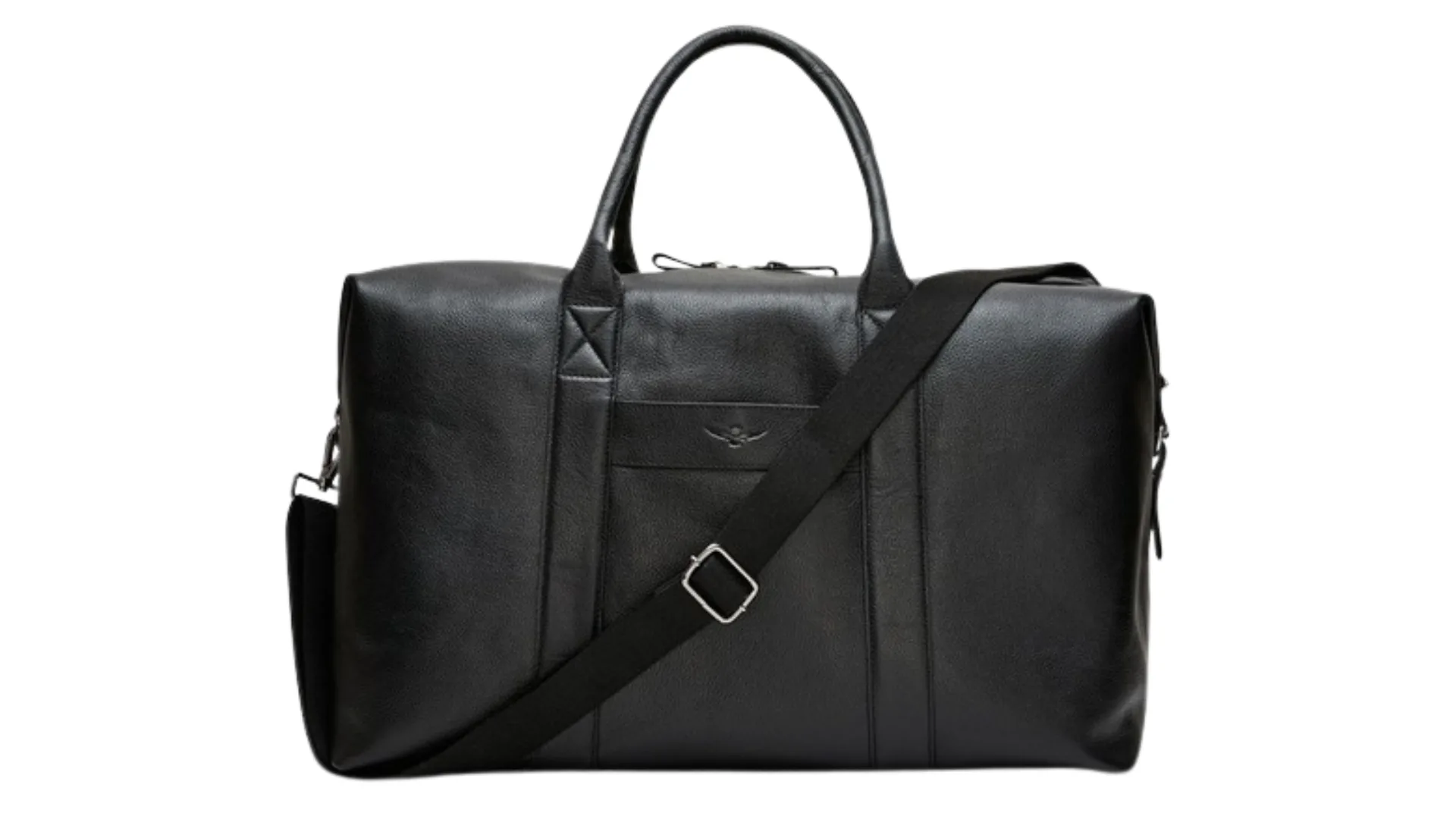 Aquila Montoro Leather Weekender Bag