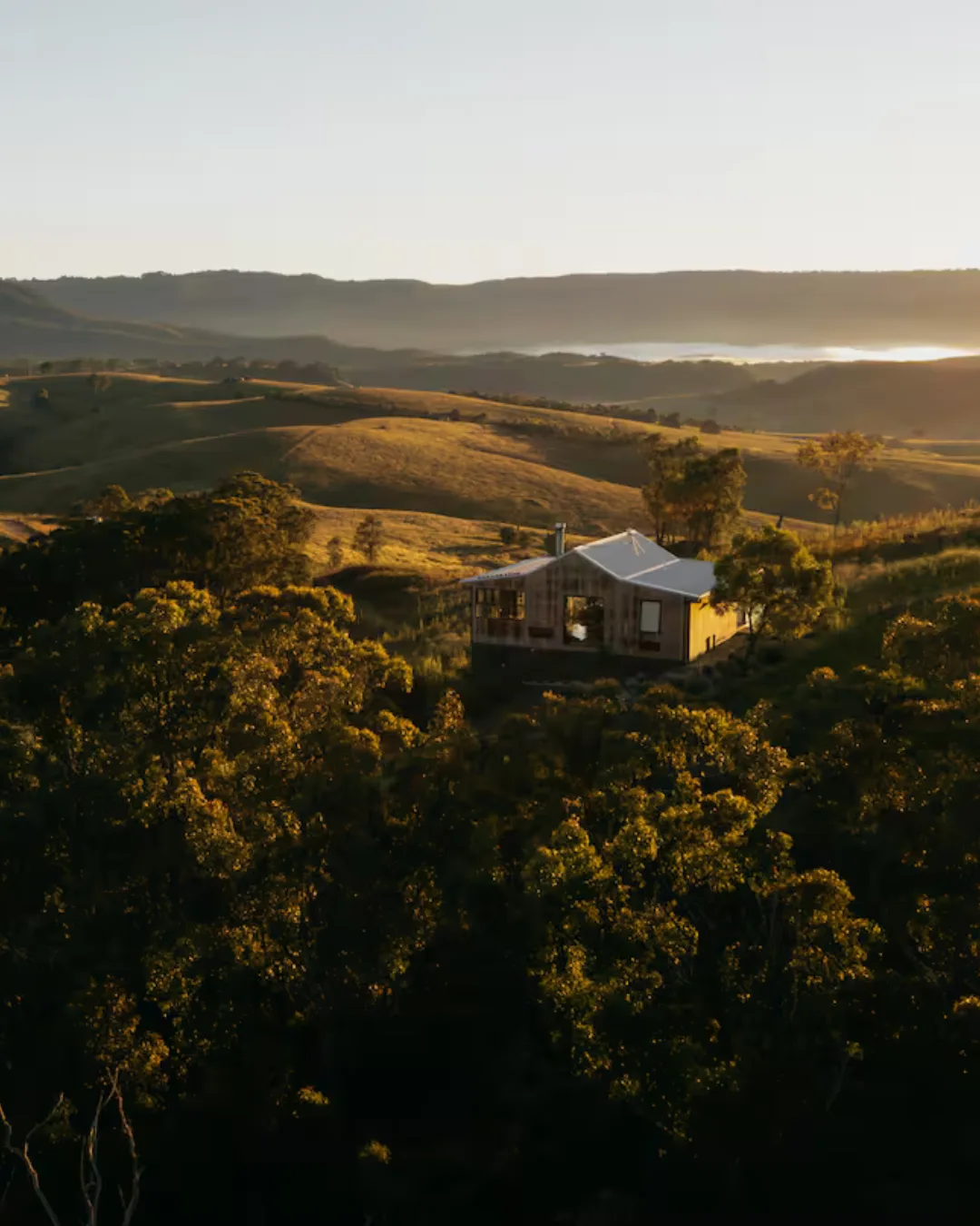 Amazing views over Kanimbla valley from Hilltop Cabin