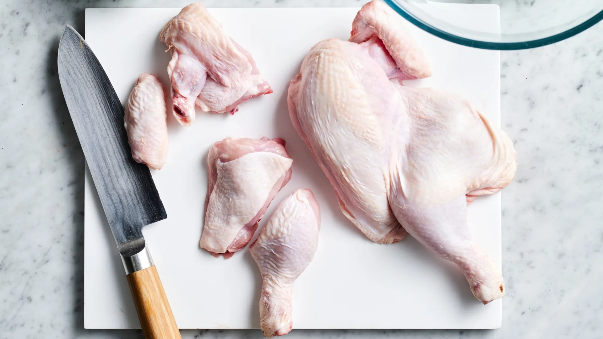 Jointing chicken